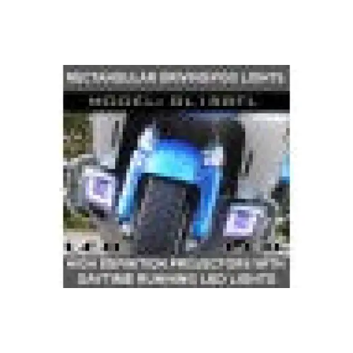 Honda Goldwing Rectangle LED Fog Lights with Integrated Daytime Running and Turn Signal Lights (GL1800/F6B/Valkyrie)