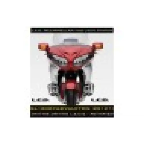 Honda Goldwing Rectangle LED Fog Lights with Integrated Daytime Running and Turn Signal Lights (GL1800/F6B/Valkyrie)