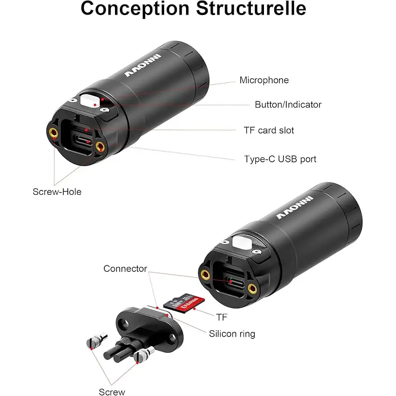 Innovv K6 Motorcycle Dashcam
