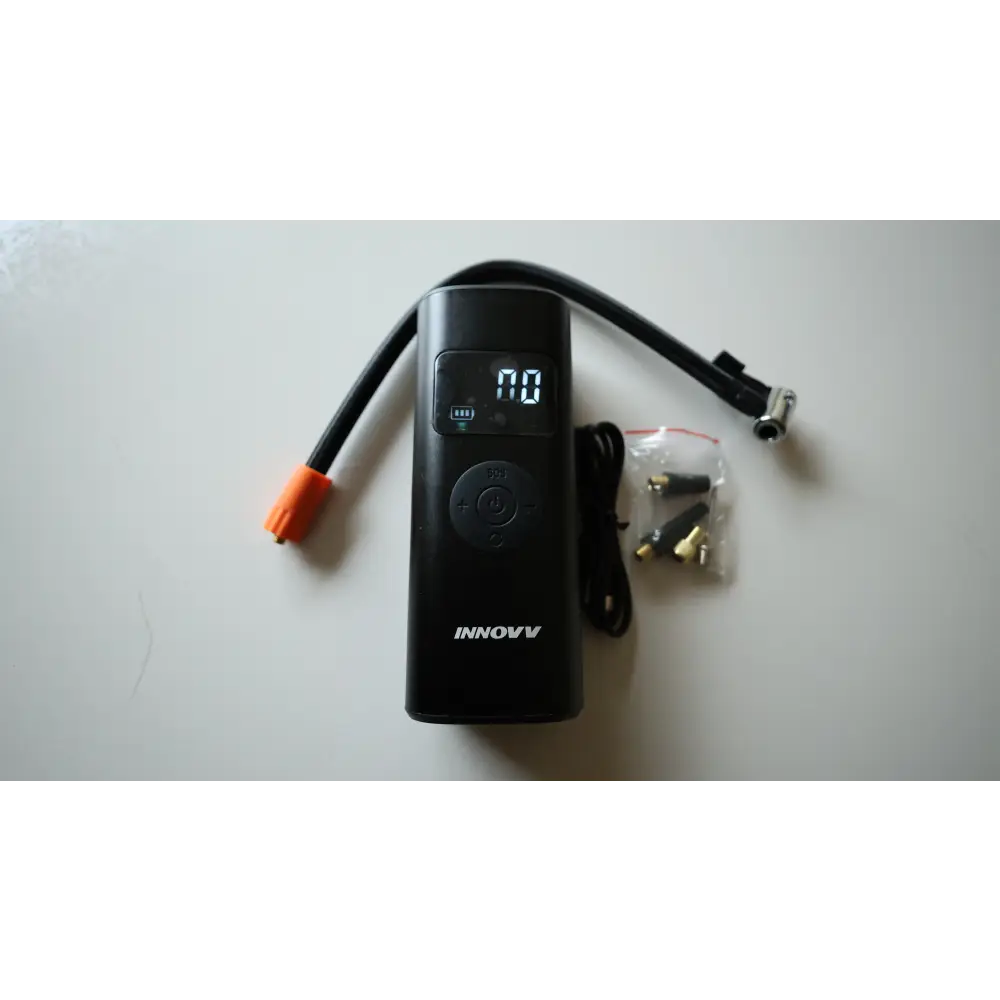 INNOVV P1 Portable Tire Inflator – 150 PSI with 6000mAh Battery and Fast Inflation