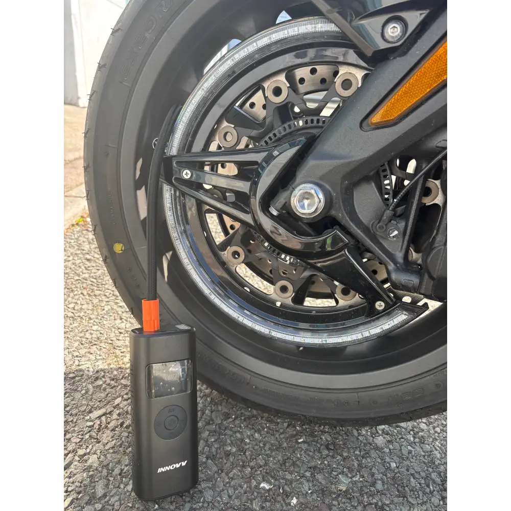 INNOVV P1 Portable Tire Inflator – 150 PSI with 6000mAh Battery and Fast Inflation