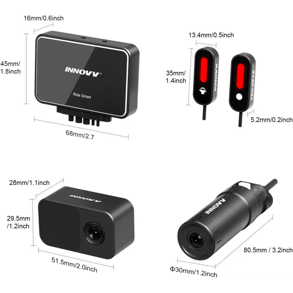 Innovv RC6 Dashcam with ThirdEYE