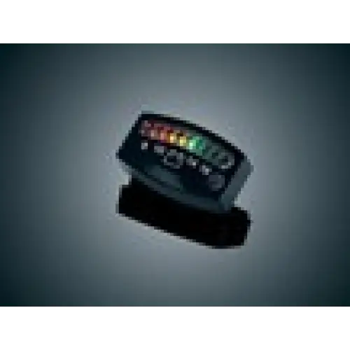 L.E.D. Battery Gauge – Black for Honda Goldwing