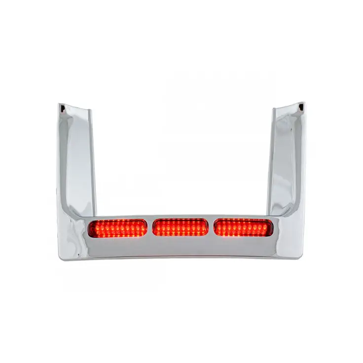 Lighted Licence Plate Surround Chrome Filler