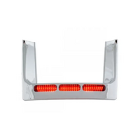 Lighted Licence Plate Surround Chrome Filler