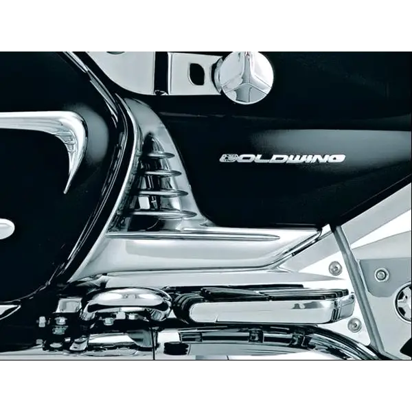 Louvered Chrome Battery Box Covers