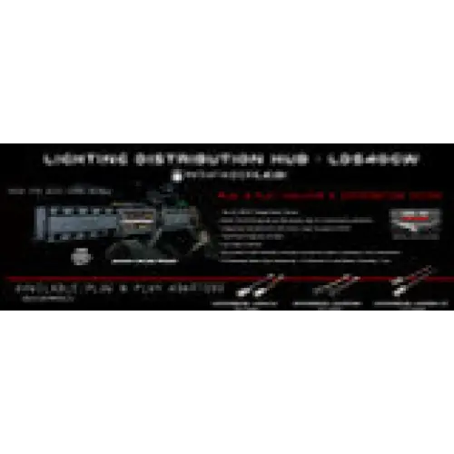 NEW! PATHFINDERLED Lighting Distribution/Isolator Hub w/USB-C for Honda Gold Wing 2018+ [Plug N Play]