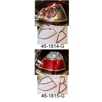 compare product SADDLEBAG TAIL LIGHT CHROME GRILL 2006