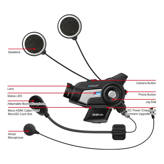 Sena 10C Motorcycle Camera and Intercom System