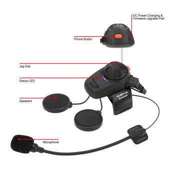 compare product Sena SMH5 Motorcycle Bluetooth Intercom System