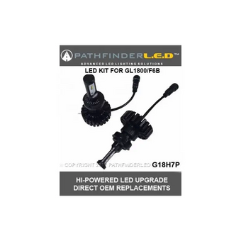 compare product SoCalMotoGear GL1800 LED High Beam Headlight Kit