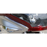 Upgrade Your Goldwing GL1800 12-15 with Chrome Headlight Side Trims | Tri-Chromed ABS | Easy Installation